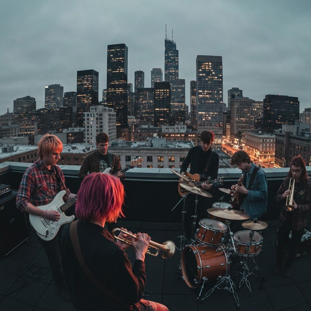 Rooftop sessions hit different